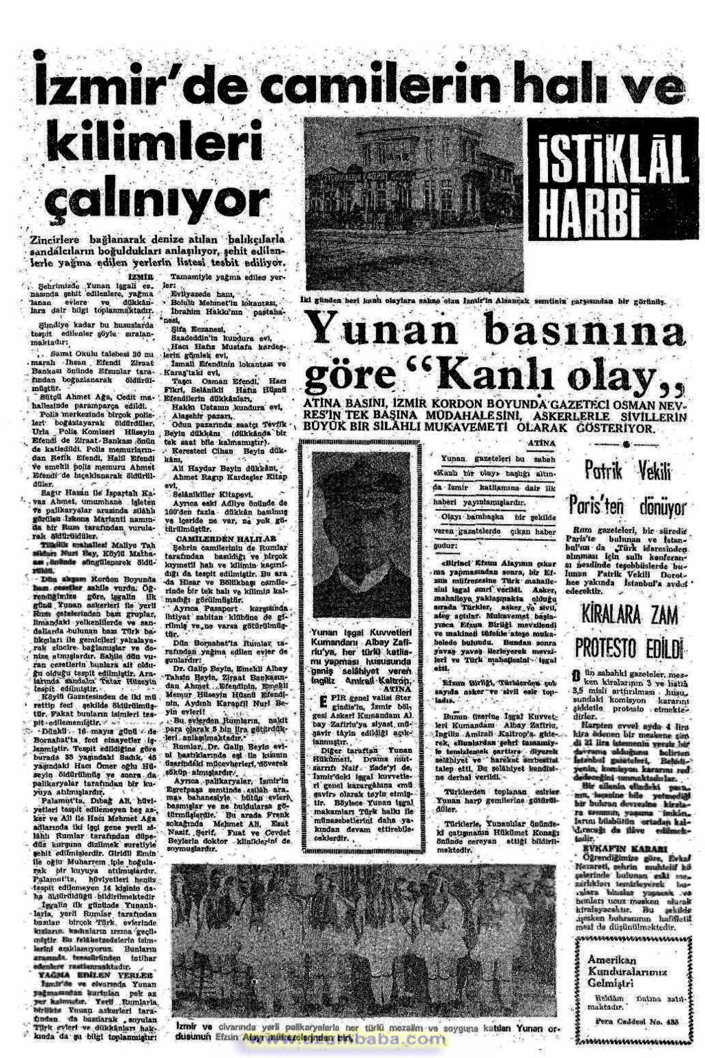 istiklal harbi gazetesi 16 mayıs (4) 1919